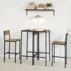 SoBuy OGT42-F Set 2 Mese Înalte și 2 Scaune de Bar 4 piese în total
