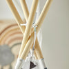 SoBuy OSS03-A02 Cort pentru copii Tipi cu saltea Cort de joacă pentru copii Indian Teepee