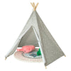 SoBuy OSS04 Cort Indian Teepee pentru Copii, Cort de Joacă pentru Copii, Cort Pliabil