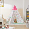 SoBuy OSS06 Tipi Enfant avec Sac de Transport Tente Indian Teepee Tente de Jeu pour garçons et Filles, Cadeau Enfants