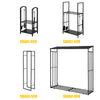SoBuy SDA01-SCH Porte Bûches Serviteur de Cheminée avec 4 Outils Ensemble d‘outilspour Intérieur Extérieur