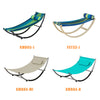 SoBuy KMB04-B Lit Hamac Chaise Longue Enfant En Métal et Toile Textile