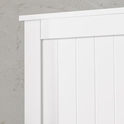 SoBuy BZR103-W Armoire Haute Murale Placard Mural Meuble Haut de Salle de Bain Meuble Suspendu Meuble Murale