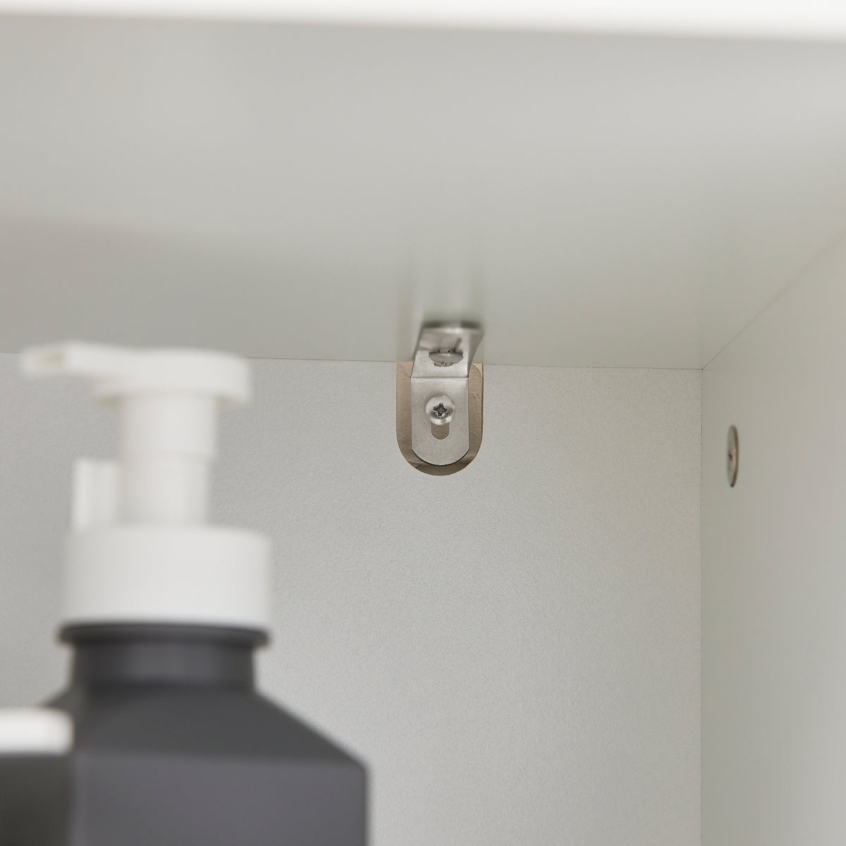 Meuble rangement SoBuy BZR104-W – intérieur avec 6 étagères de rangement