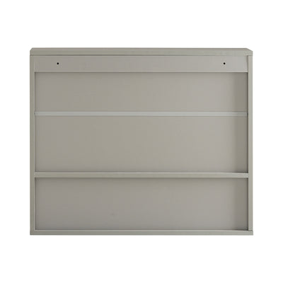 SoBuy BZR134-NG Armoire Murale de Salle de Bain avec Miroir, Meuble de Toilette Suspendue Placard de Rangement