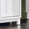 SoBuy BZR142-W Meuble Sous Lavabo Salle de Bain Meuble Sous Vasque Armoire de Rangement pour Vasque