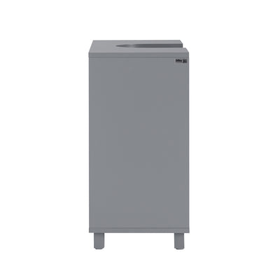SoBuy BZR148-DG Meuble Sous Lavabo de Salle de Bain, Meuble Sous Vasque à 2 Portes