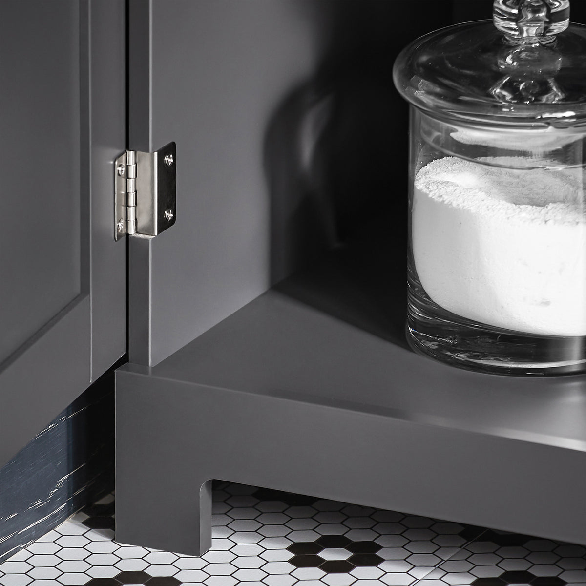 SoBuy BZR17-DG Colonne Salle de Bain Meuble Salle de Bain Rangement avec Armoire et 3 Étagères Ouvertes, Petit Meuble Compact avec 1 Tiroir pour WC, Chambre 40x161x35 cm