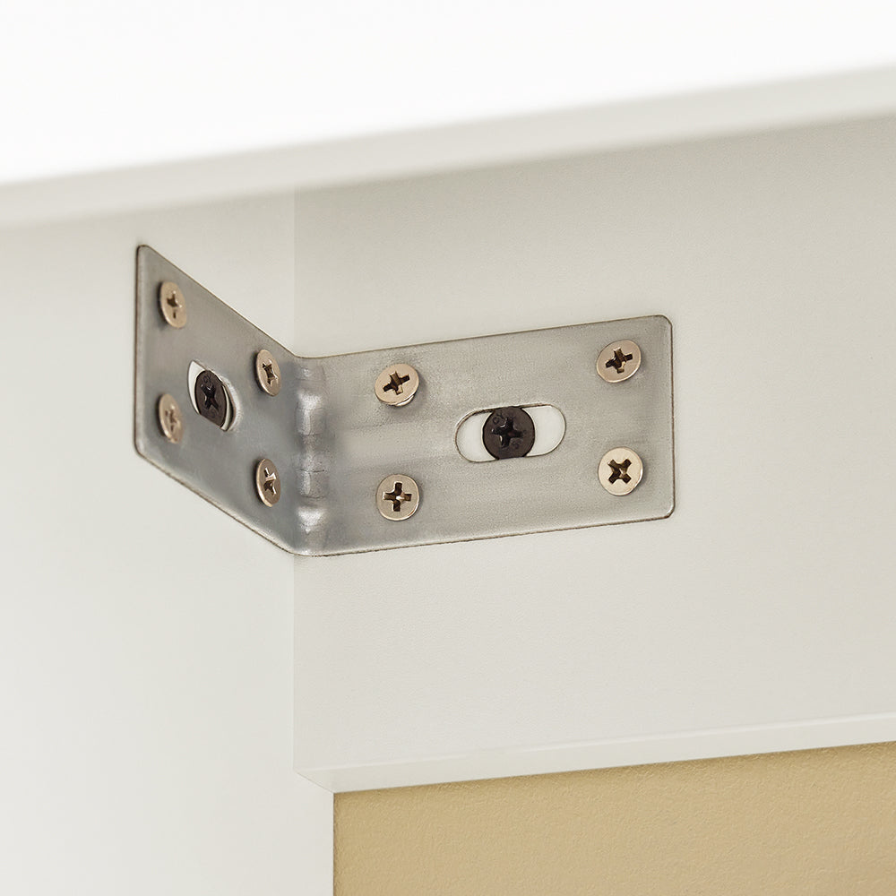 SoBuy BZR196-BR Mască suspendată pentru chiuvetă, din lemn închis la culoare, cu lavoar ceramic, ușă cu închidere soft-close fără mâner, raft, 15 kg – 40x22x56 cm