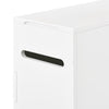 SoBuy BZR199-W Dozator hârtie igienică, Suport hârtie igienică, Dulap hârtie igienică, Montat pe perete