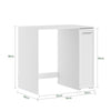 SoBuy BZR229-W Meuble Lave-Linge avec Porte et Tiroir Coulissant – Armoire de Buanderie Encastrable – 90×60×88 cm, Blanc