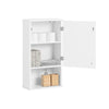 SoBuy BZR25-W Meuble Haut Armoire Suspendue de Toilettes Placard Mural