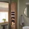 SoBuy Dulap de baie cu coloană mobilă cu baie de baie salvasapzio cu sertar, BZR34-PF