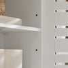 SoBuy BZR42-W Meuble Haut de Salle de Bain avec 2 Portes