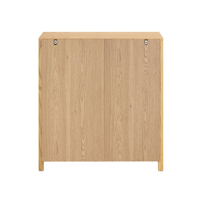 SoBuy BZR97-N Armoire à Linge avec Sac à Linge, Meuble Bas, Commode, Armoire Toilette avec 3 Tiroirs et 1 Panier à Linge