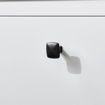 SoBuy BZR97-W Armoire à Linge avec Sac à Linge, Meuble Bas de Salle de Bain Armoire Toilette