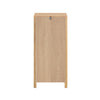 SoBuy BZR99-N Meuble Bas de Salle de Bain, Commode Placard Armoire Toilettes WC avec 2 Tiroirs et 1 Compartiment Ouvert
