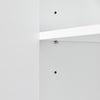SoBuy FBT105-W Dulap imprimantă pe roți, corp mobil de birou cu 2 sertare, 1 compartiment deschis și 1 dulap de birou cu rafturi, cărucior detașabil pentru dosare, alb 60×35×70 cm