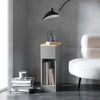 SoBuy FBT111-HG Table de Chevet Table de Nuit Bout de Canapé Table d'Appoint Table Basse avec Tiroir