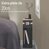 SoBuy FBT111-SCH Noptieră Masă de Noptieră Masă Laterală Masă de Cafea cu Sertar