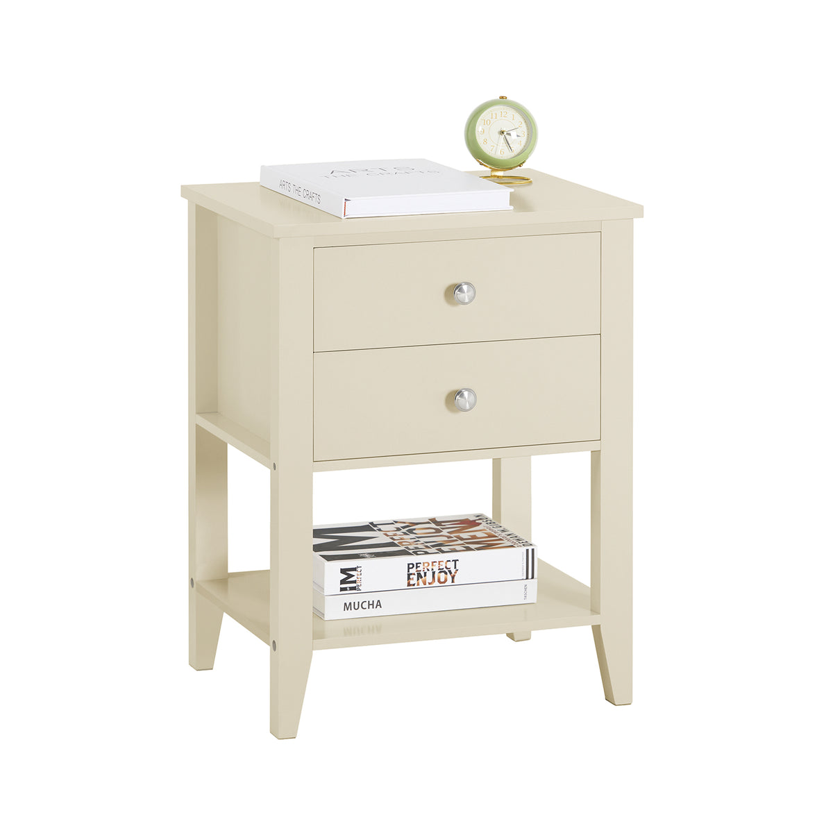 SoBuy FBT114-MI Table de Chevet Table de Nuit Bout de Canapé Table d'Appoint Table Téléphone Table de Café Table de Lit Table