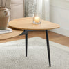 SoBuy FBT127-N Table Basse Table de Salon, Meuble de Salon Design, Structure en métal avec 2 Plateaux