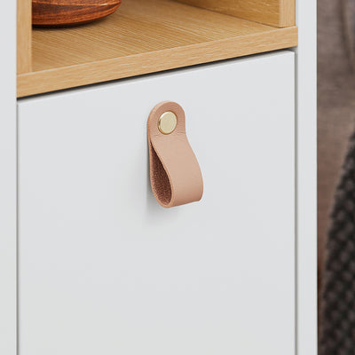 SoBuy FBT161-WN Bout de Canapé, Table d'Appoint
