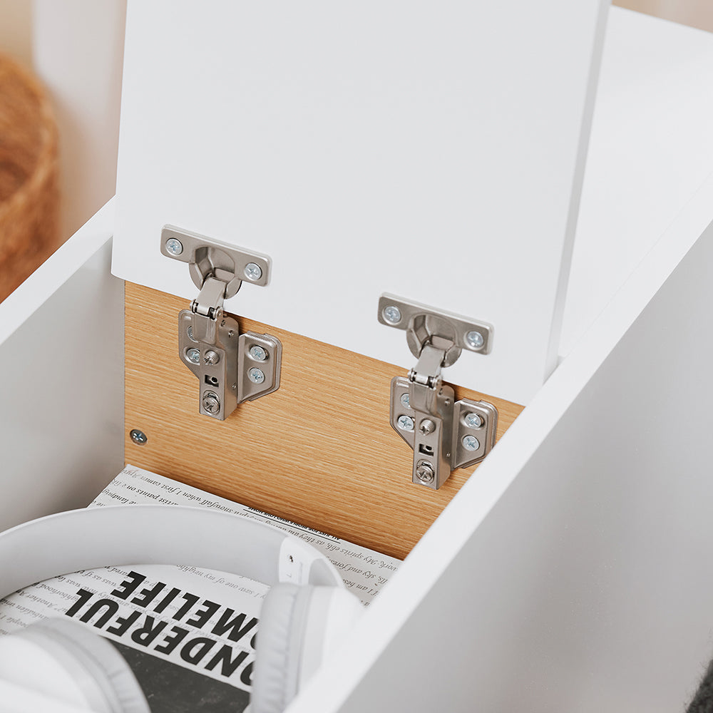 SoBuy FBT161-WN Bout de Canapé, Table d'Appoint
