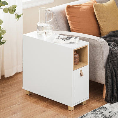 SoBuy FBT161-WN Bout de Canapé, Table d'Appoint