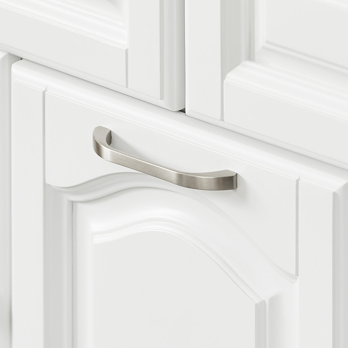 SoBuy FKW100-WN Cărucior de Bucătărie Raft de Depozitare cu Roți Cărucior de Servire Bufet Comodă din Lemn