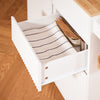 SoBuy FKW124-WN Meuble Cuisine à roulettes avec Plan de Travail Desserte Cuisine avec tiroirs, Placard, Barre latérale Meuble de Rangement Bas Cuisine Micro-Onde en Bois de Caoutchouc 90x40x90cm