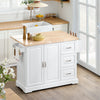 SoBuy Sideboard with rubber top 130x71x91cm FKW41-WN