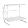 SoBuy FRG092-W Etajeră pentru cuptorul cu microunde Mini-raft cuptor cu microunde
