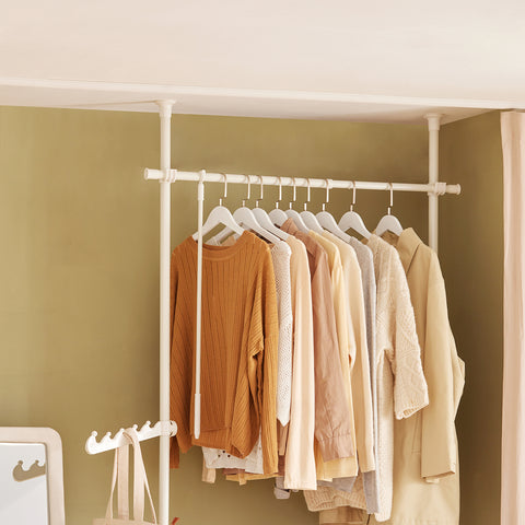 SoBuy Garderobă garderobă modulară Bianco Hanted FRG109-W