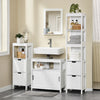 SoBuy FRG128-W Dulap sub lavoar, Dulap pentru lavoar suspendat