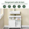 SoBuy FRG128-W Dulap sub lavoar, Dulap pentru lavoar suspendat