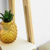 SoBuy FRG162-N Raft pliabil tip scară cu 4 niveluri, pentru baie, birou, sufragerie etc.
