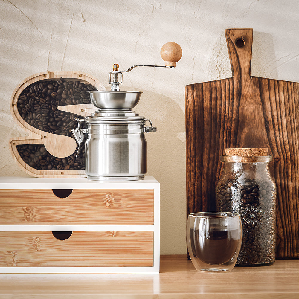 SoBuy FRG180-WN Cutie de depozitare Suport pentru capsule Nespresso Dozator Cutie