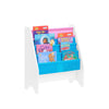 SoBuy FRG225-F Bibliotecă Etajeră pentru Cărți pentru Copii Suport Reviste 4 Compartimente, 62x30x71cm