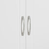Precomandă SoBuy FRG231-L-W Dulap Superior de Baie Suspendat Alb 90cm, Dulap de Perete cu Raft Reglabil și 3 Uși, 36kg – 90x30x60 cm
