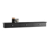 SoBuy FRG43-L-SCH Poliță de Perete cu 3 Sertare - Poliță Plutitoare Modernă pentru Hol, Living, Bucătărie & Dormitor - Negru 94x15x10cm