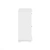 SoBuy FSB77-W Buffet Bas, Commode Armoire de Rangement, Placard de Cuisine, Meuble de Rangement pour Cuisine Salle à Manger Salon Entrée avec 3 Portes Vitrées, 2 Tiroirs, 119 x 40 x 90 cm, Blanc