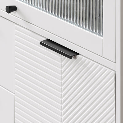 SoBuy FSB94-W Dulap de pantofi, Mobilier hol, Comodă, Dulap de depozitare