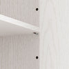SoBuy FSB98-E-WG Buffet Cuisine avec 2 Prises électriques et 2 Ports USB 60×40×170 cm | Meuble de cuisine avec lampe LED à détection, pour micro-ondes, idéal studios et petits espaces, PB et MDF (E1)