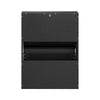 SoBuy FSR137-SCH Dulap Pantofar cu Clapetă, 2 Niveluri – Depozitare Discretă pentru Hol – 60x25x80 cm Negru