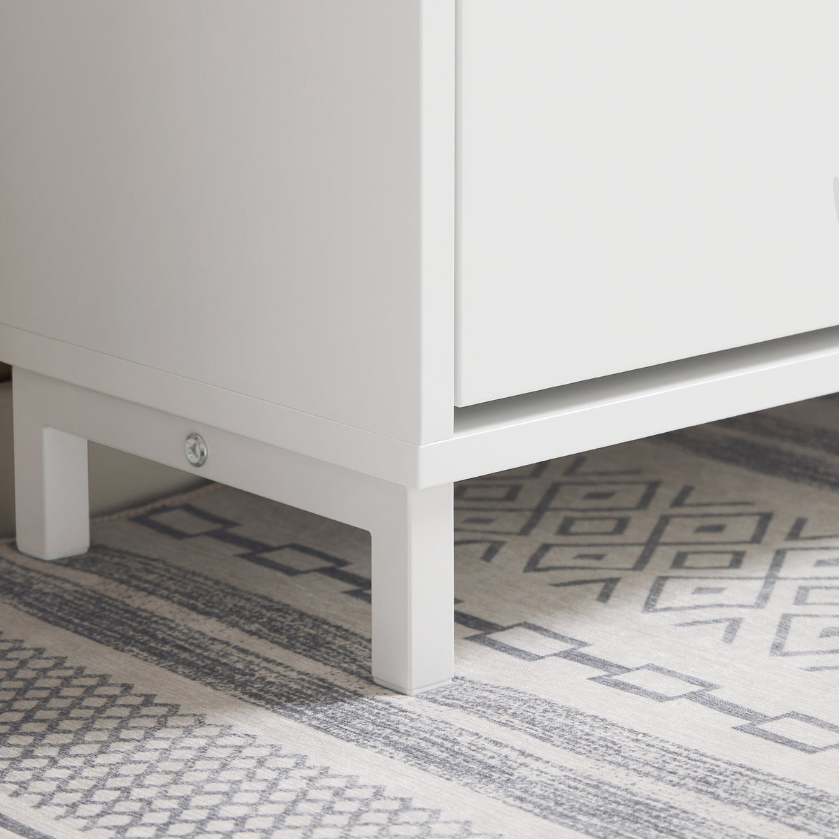 SoBuy FSR151-K-W Banc pentru Pantofi cu Pernă Căptușită și 1 Compartiment Rabatabil, Subțire 24 cm pentru Hol – 60x24x52 cm, Alb