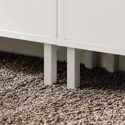 SoBuy FSR151-W Dulap de Pantofi cu 2 Rabatante Ultra-Subțire 19cm, Organizare Compactă pentru Hol – 50x19x91 cm, Alb