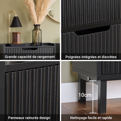 Precomandă SoBuy FSR177-SCH Dulap Pantofi cu 2 Uși Rabatanți Ultra-Slim 19cm, Organizator Compact pentru Intrare Hol – 50x19x90 cm, Negru