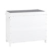 SoBuy FSR184-K-W Banc pentru Pantofi, Dulap Pantofi, Comodă Pantofi, Mobilier de Hol, Ladă cu 1 Rabat și 1 Pernă