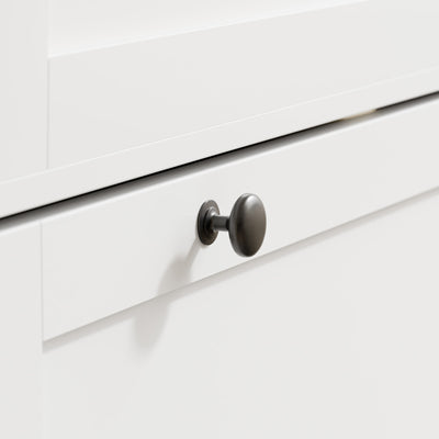 SoBuy FSR207-W Dulap de pantofi ultra-subțire, salveză spațiu, 19 cm – Intrare îngustă – 80x19x107 cm Alb